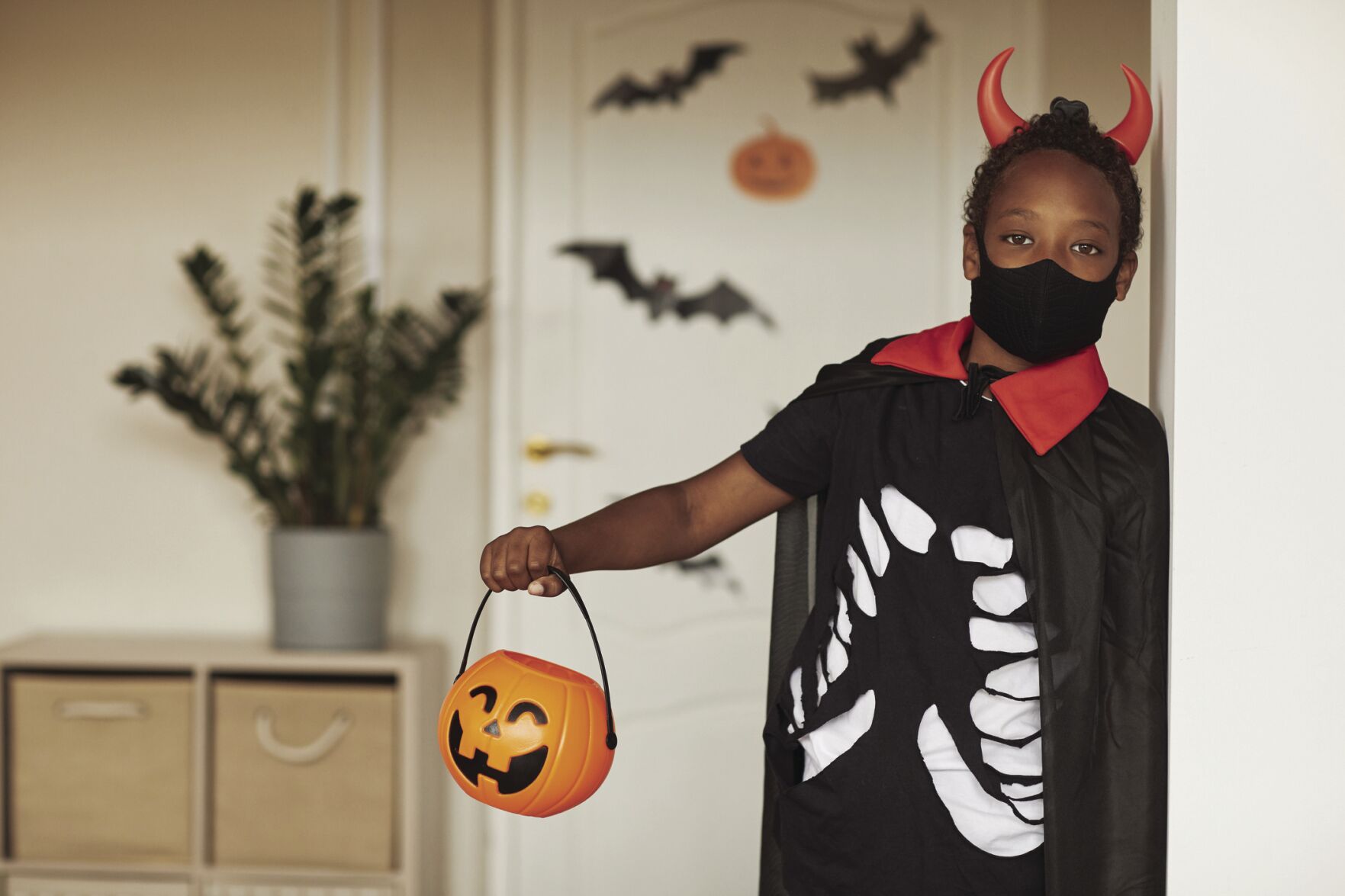 Child in costume